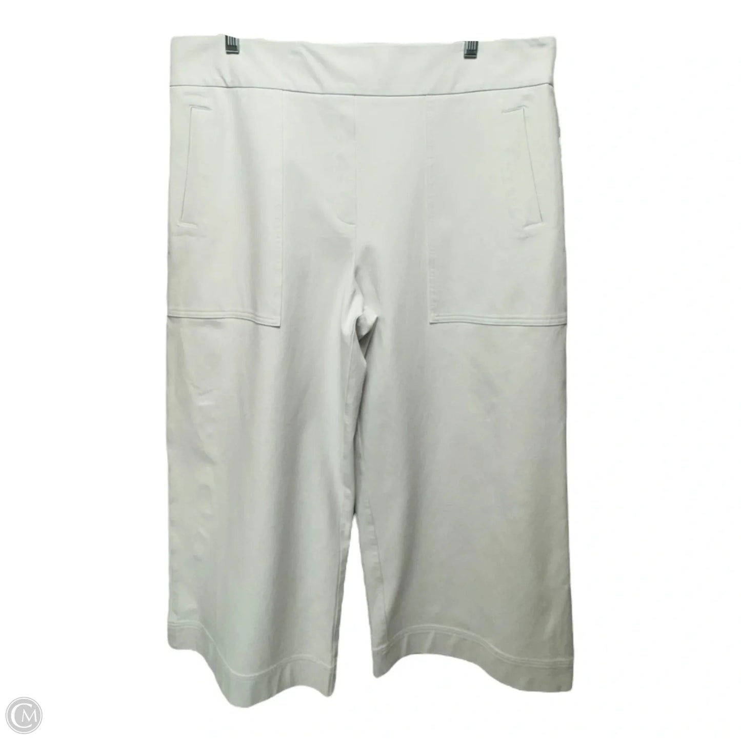 Pants Cropped By Spanx In White, Size: 1x