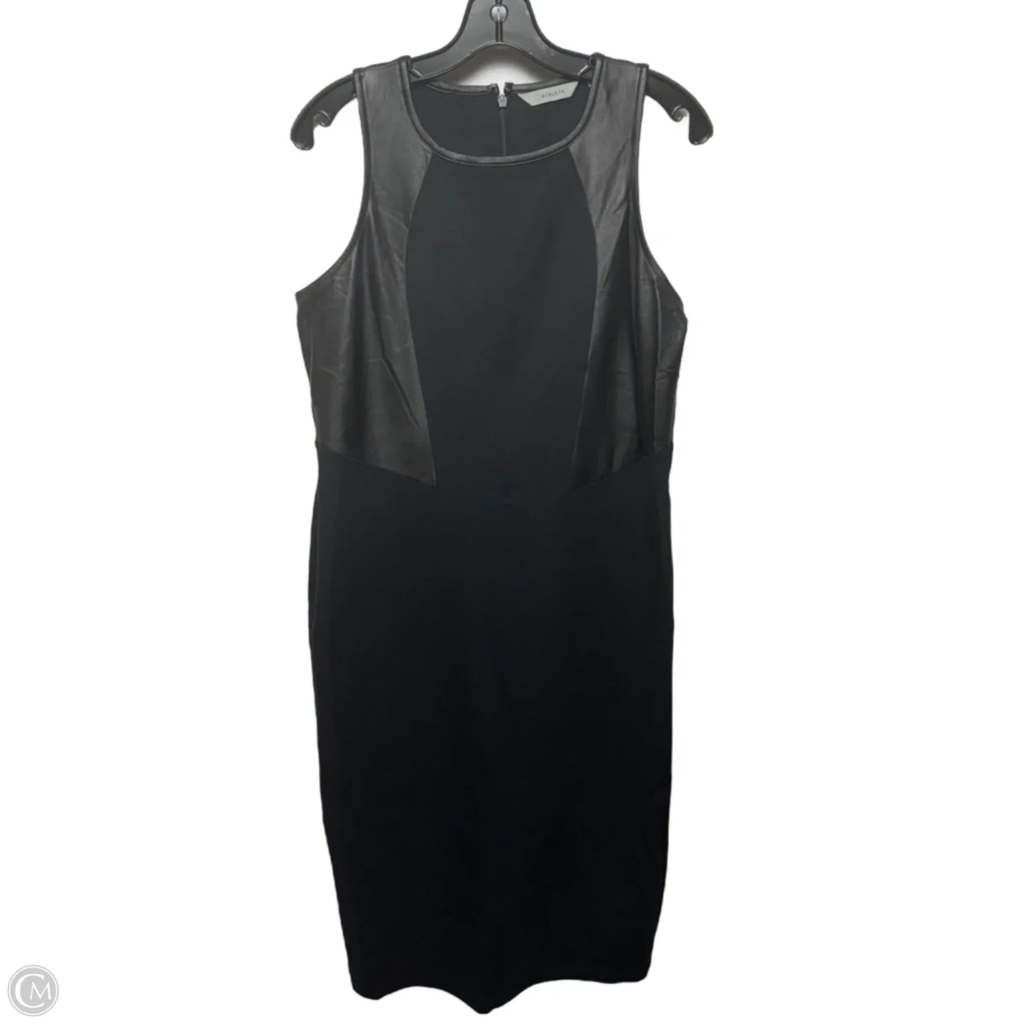Dress Casual Midi By Athleta In Black, Size: M