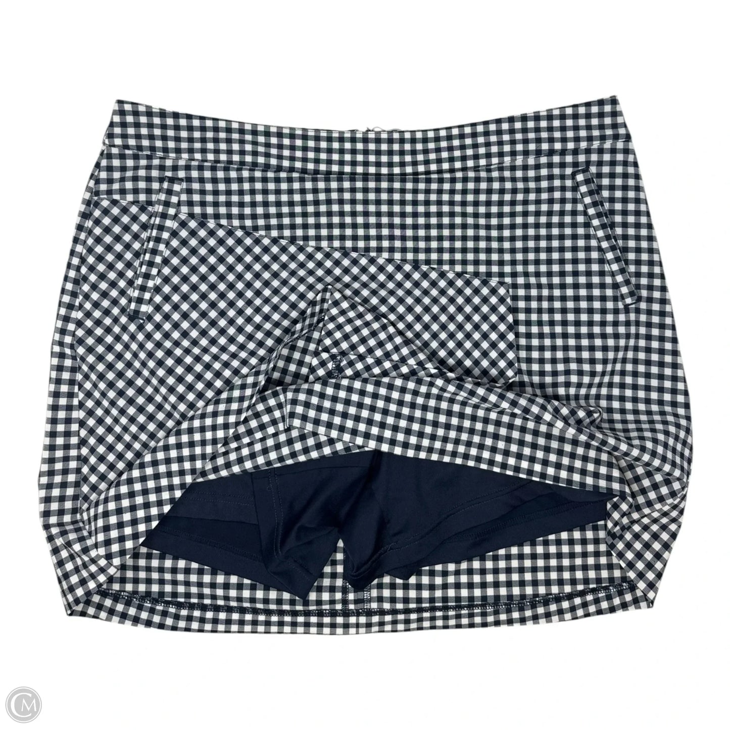 Athletic Skirt By Lady Hagen In Checkered Pattern, Size: 12