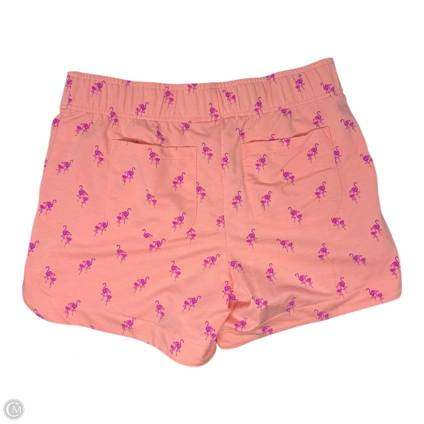 Kylar Knit Shorts Designer By Lilly Pulitzer In Peach Hyacinth Me And My Minnie, Size: M