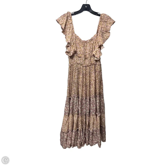 Dress Casual Maxi By Easel In Floral Print, Size: S