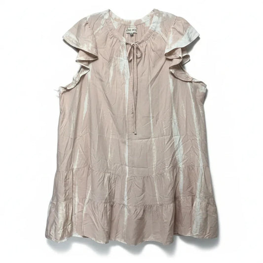 Dress Casual Midi By Knox Rose In Pink, Size: 2x