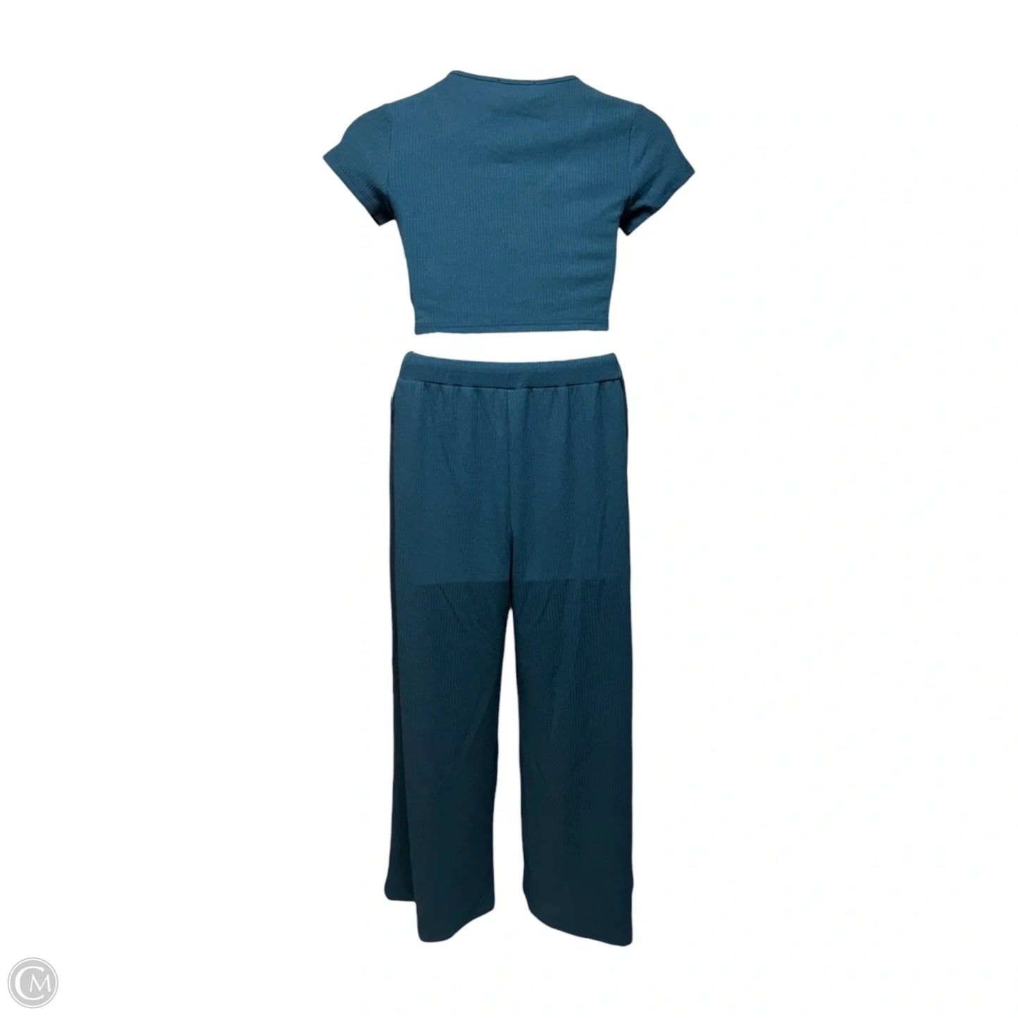 Pants Set 2pc By Cider In Teal, Size: L