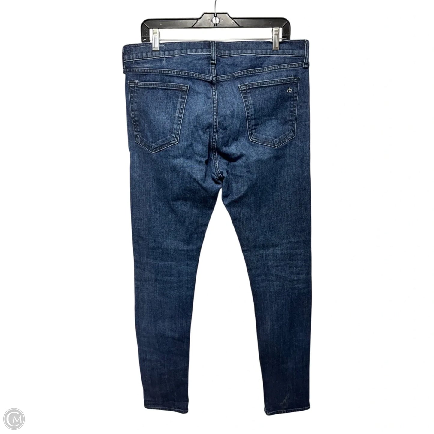 Fit 1 Extra Slim Jeans By Rag & Bones Jeans In Blue Denim, Size: 14/34