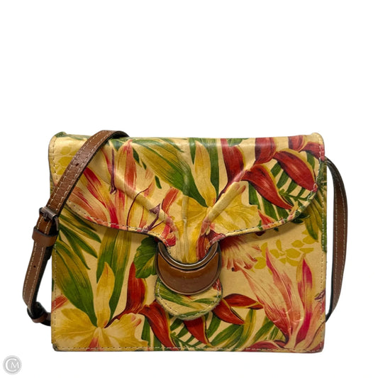 Van Sannio Trifold Clutch Crossbody Designer By Patricia Nash, Size: Small