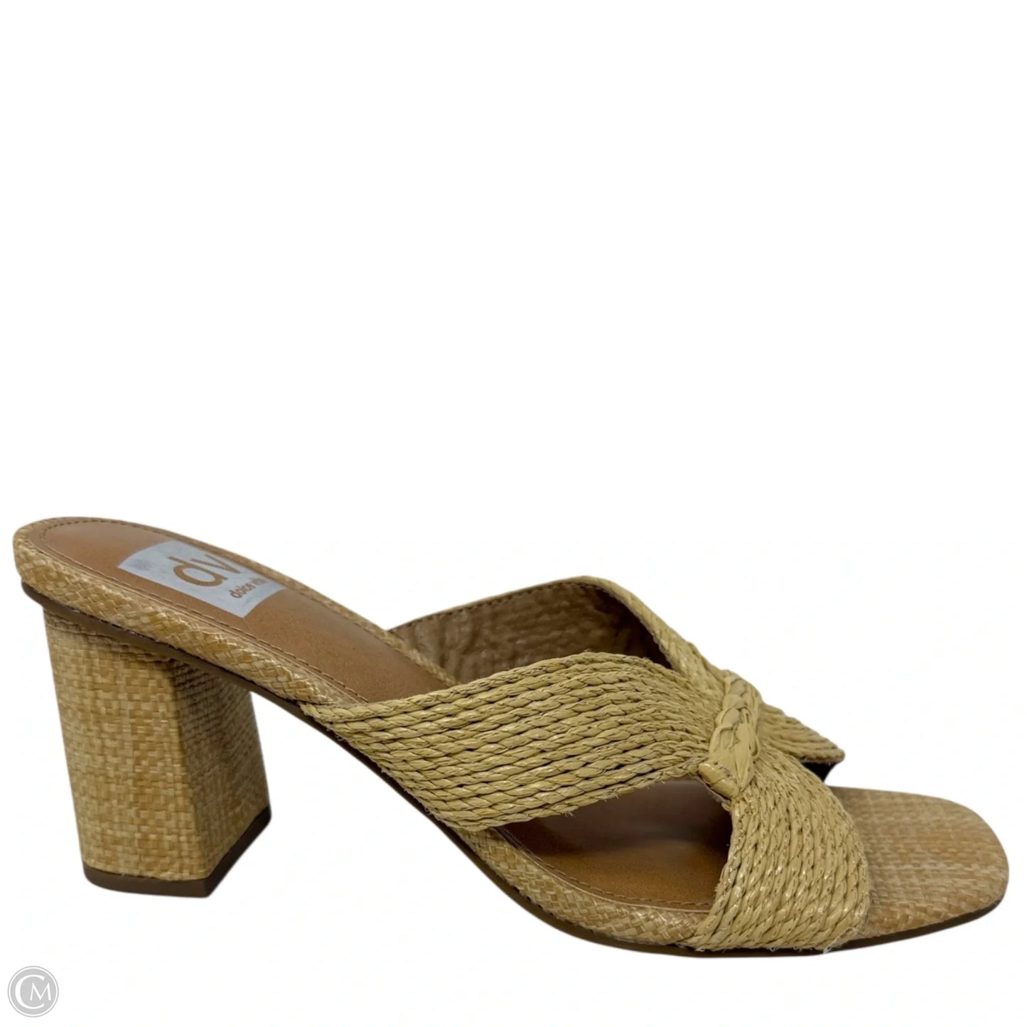 Haady Raffia Mules By Dolce Vita In Tan, Size: 8.5