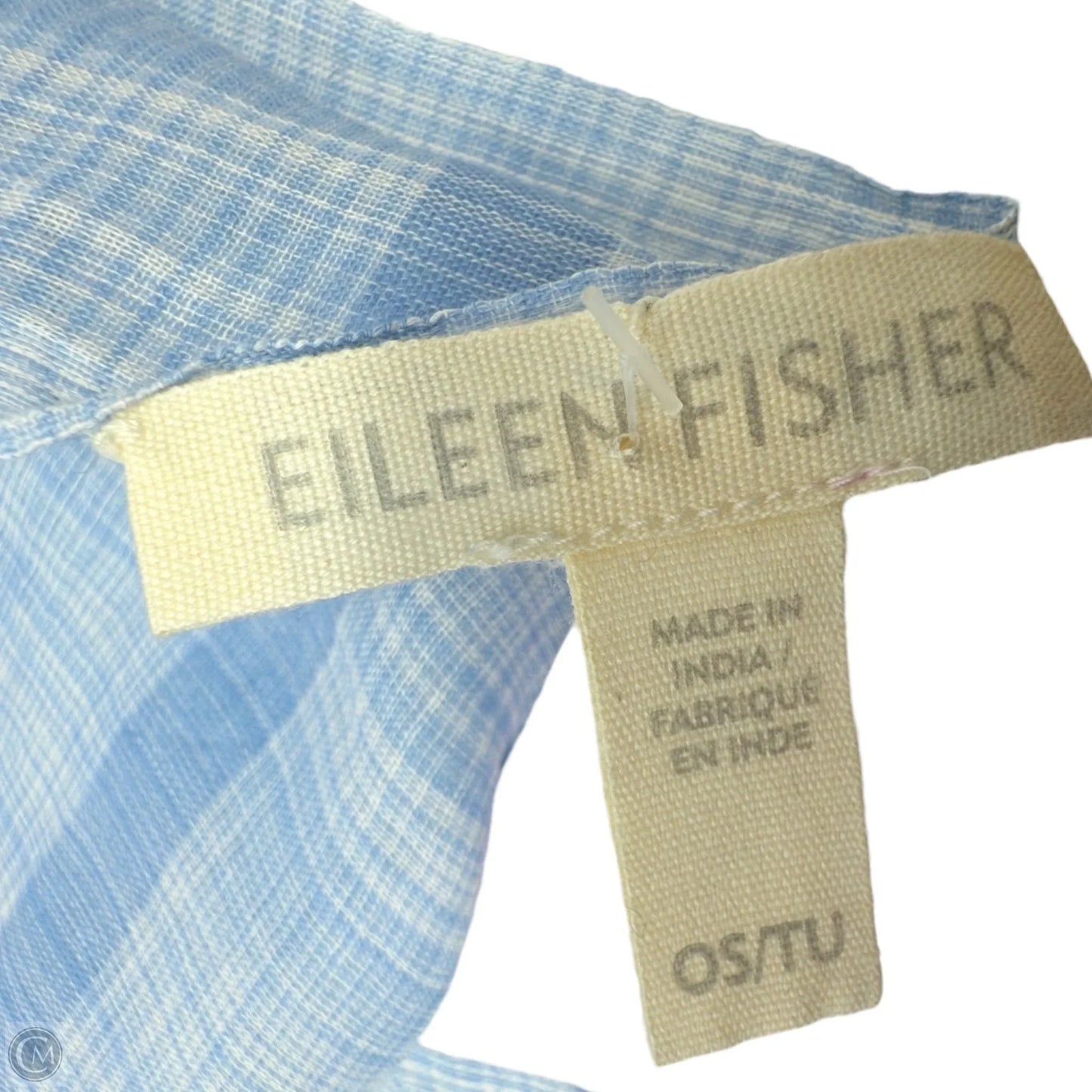 Sheer Grid Scarf By Eileen Fisher