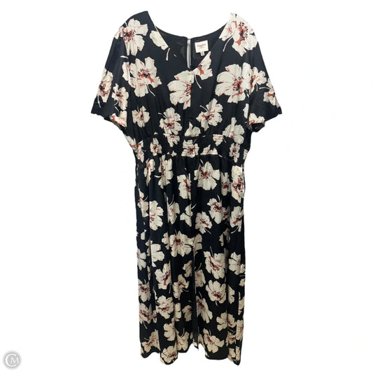 Dress Casual Maxi By Hayden La In Floral Print, Size: 2x