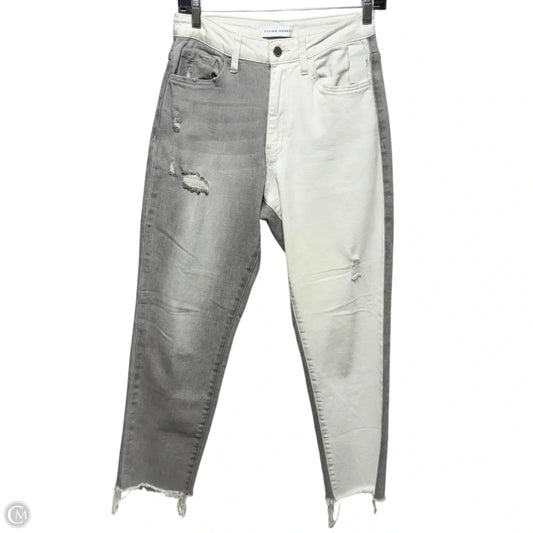 Jeans Straight By Flying Monkey In Grey, Size: 2