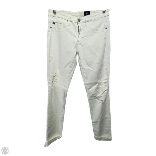 The Legging Super Skinny Ankle Jeans By Adriano Goldschmied In White, Size: 2/26 R