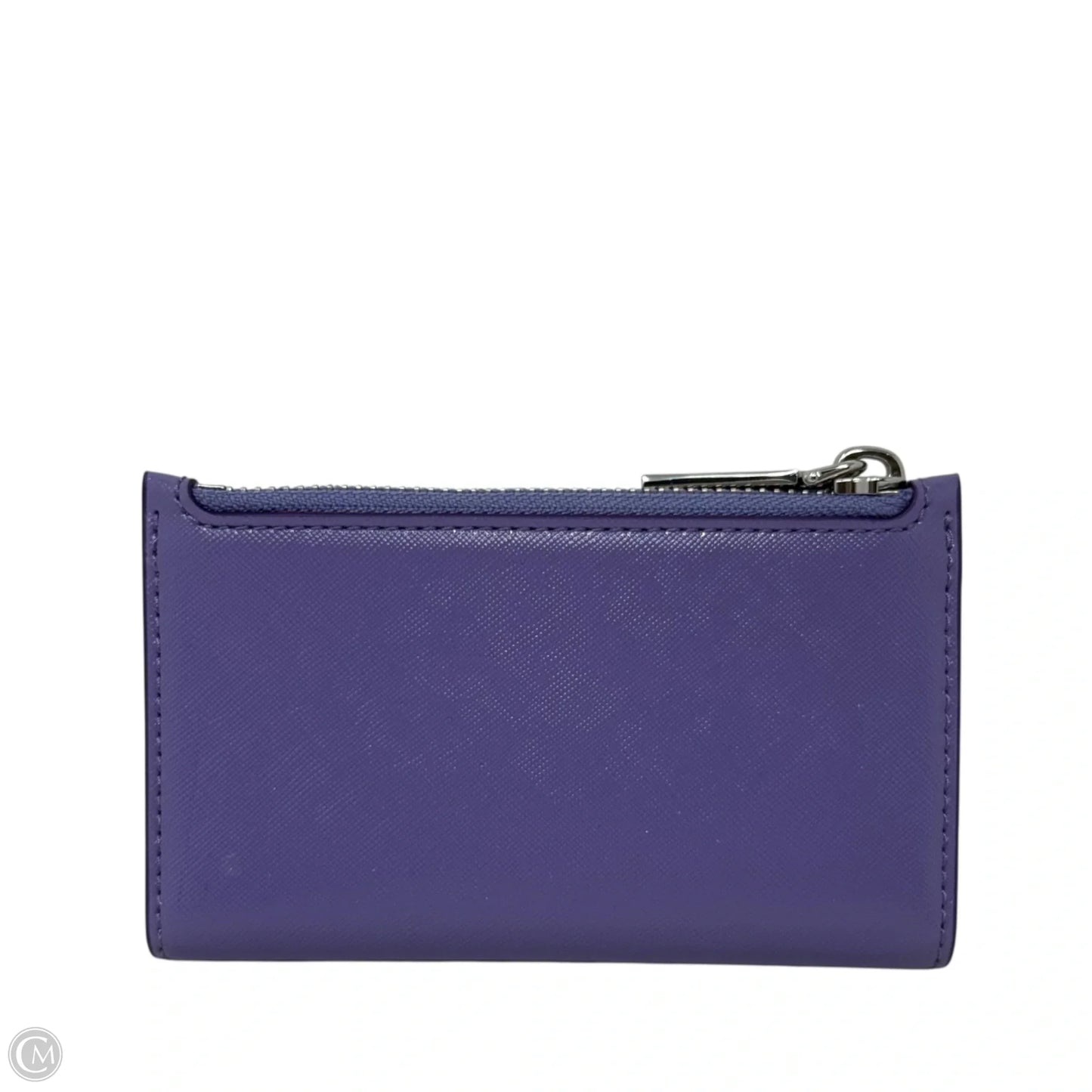 Medium Leather Compact Wallet Designer By Marc Jacobs, Size: Small