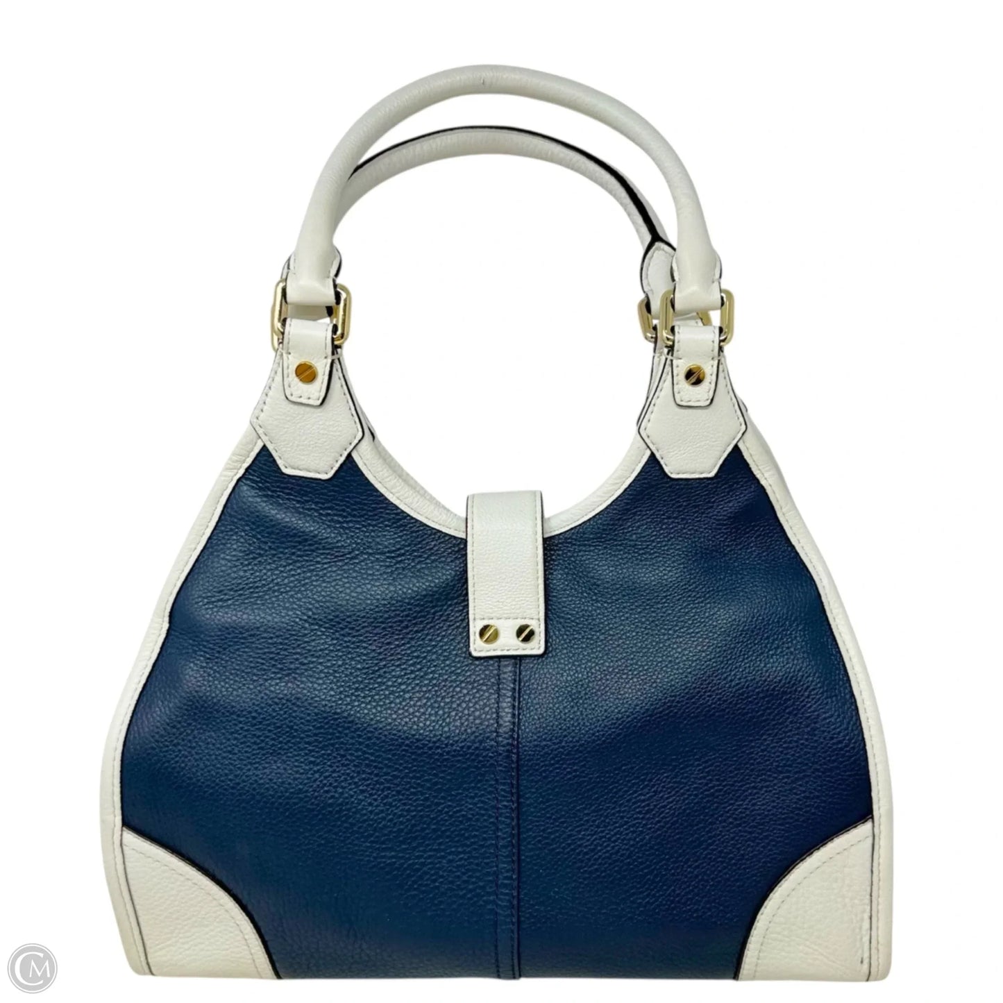 Hudson Leather Shoulder Bag By Michael By Michael Kors, Size: Medium