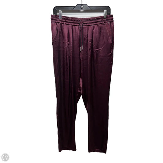 Pants Joggers By Allen B In Maroon, Size: L