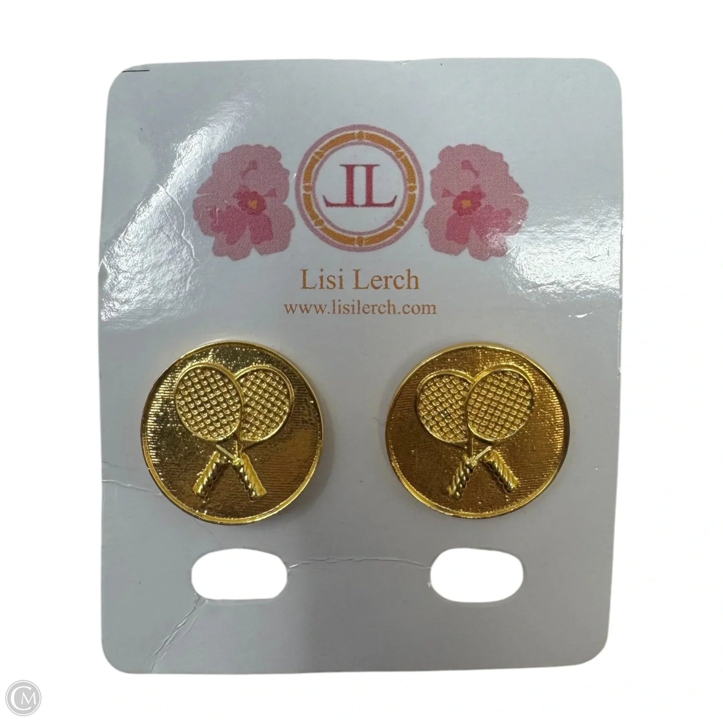Tennis Coin Earrings By Lisi Lerch