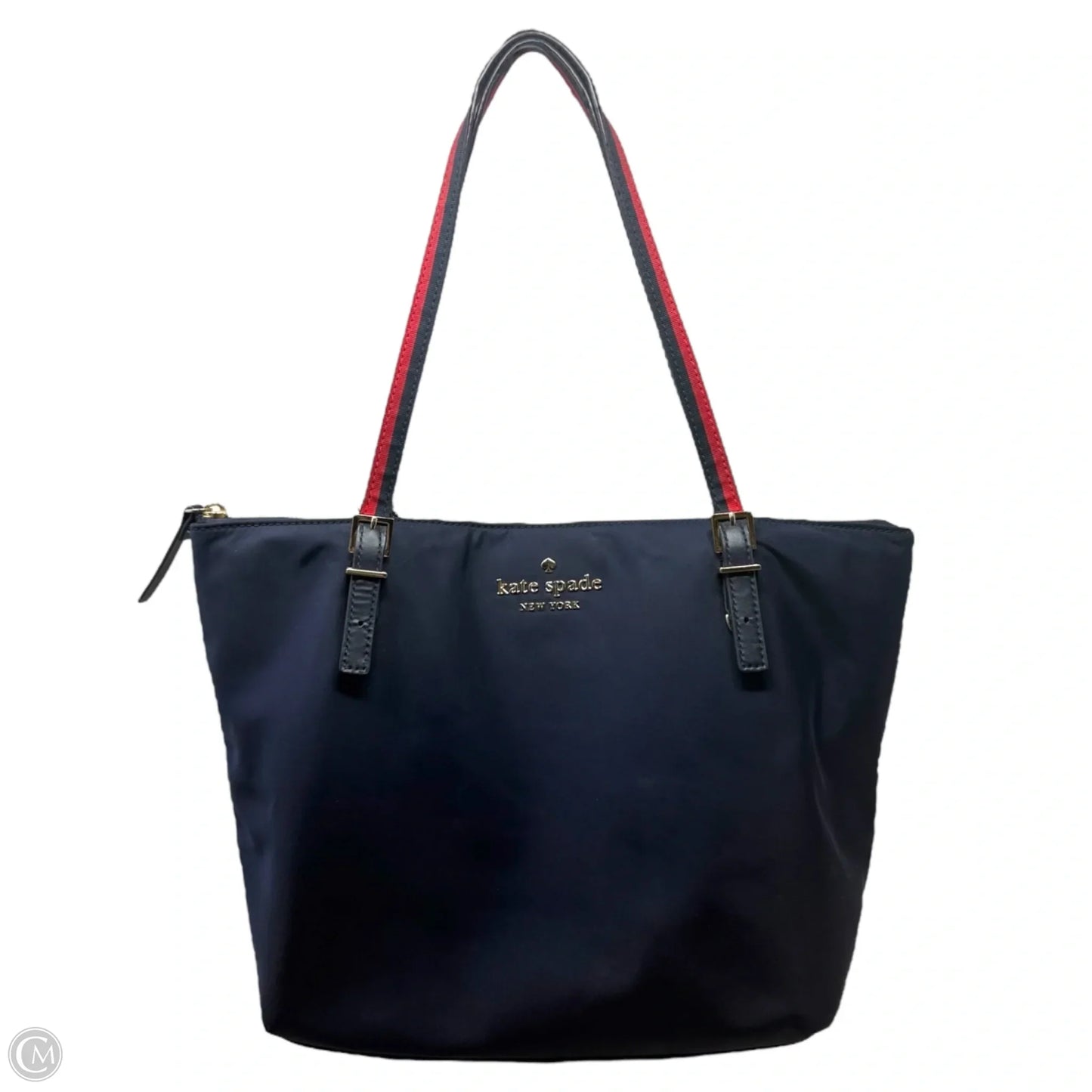 Watson Lane Varsity Stripe Maya Tote Designer By Kate Spade, Size: Medium