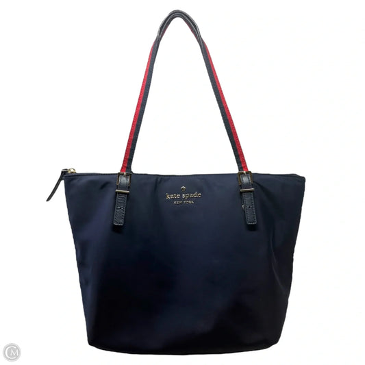 Watson Lane Varsity Stripe Maya Tote Designer By Kate Spade, Size: Medium