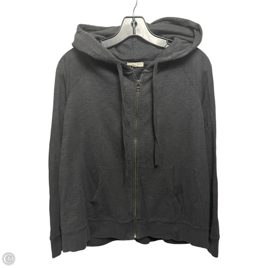 Sweatshirt Hoodie By Leallo In Black, Size: M