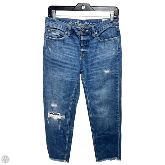 Jeans Cropped By We The Free In Blue Denim, Size: 0