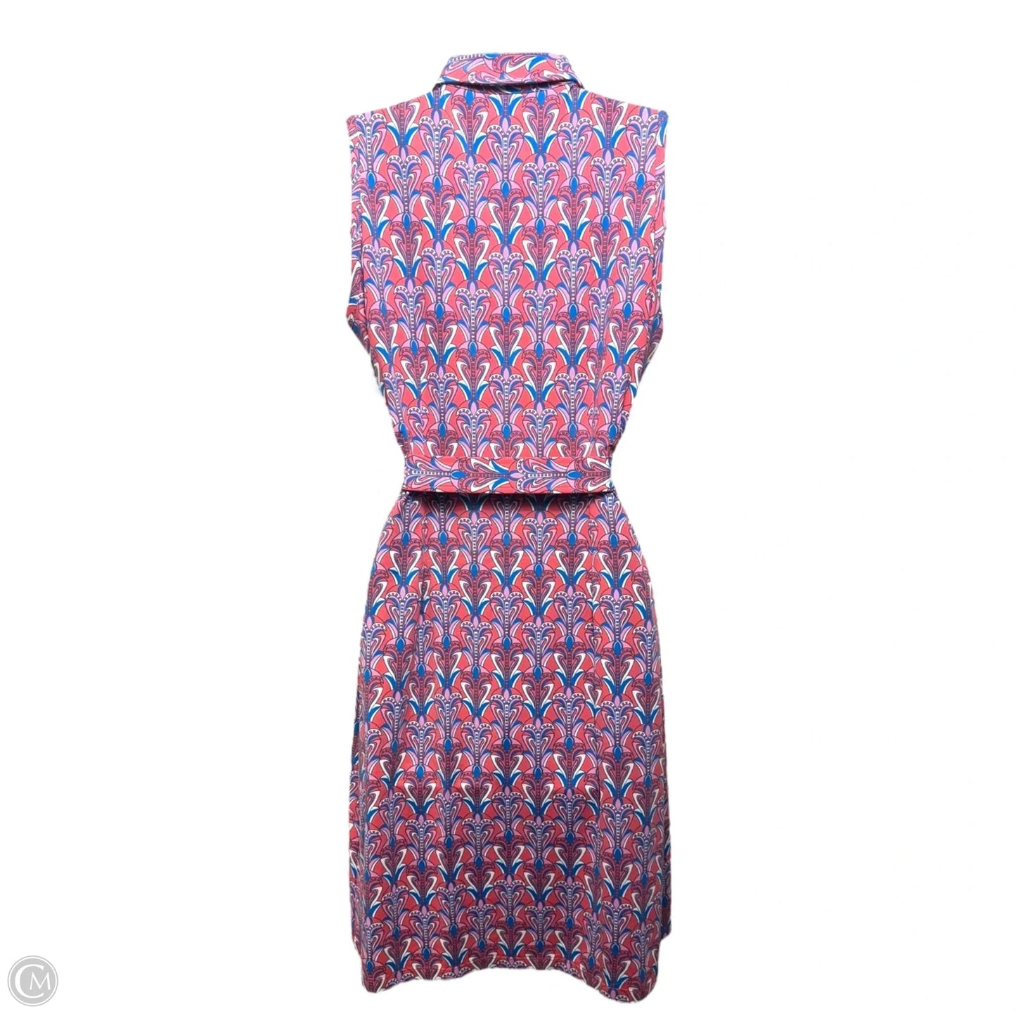 Dress Casual Short By J Mclaughlin In Blue & Pink, Size: S