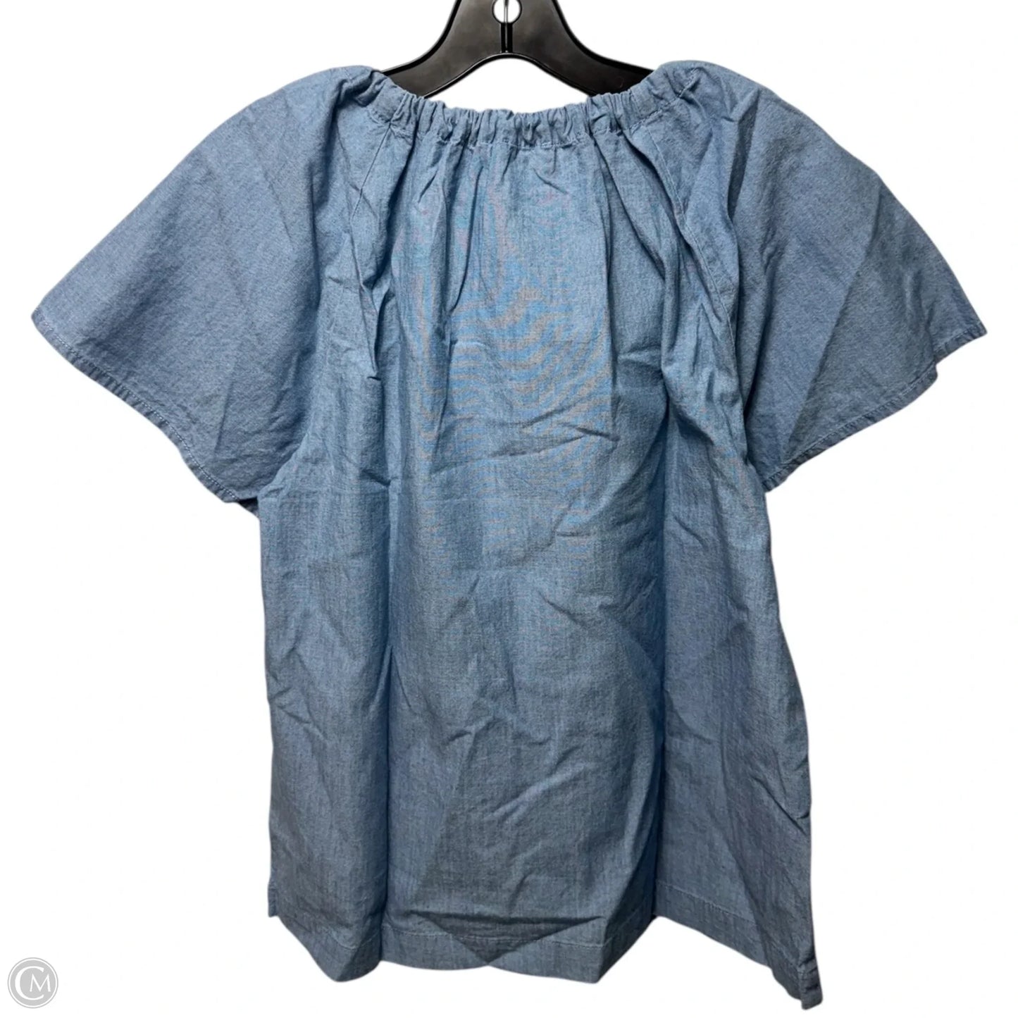 Top Short Sleeve By J. Crew In Blue, Size: S