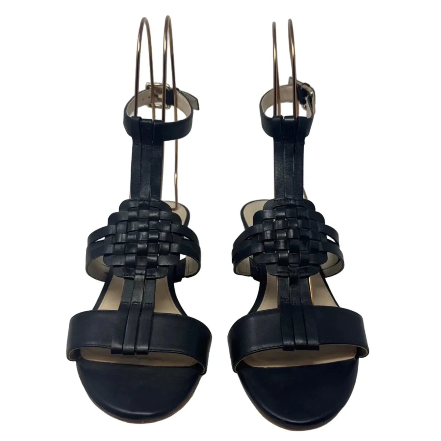 Sandals Heels Wedge By Cole-haan In Black, Size: 8