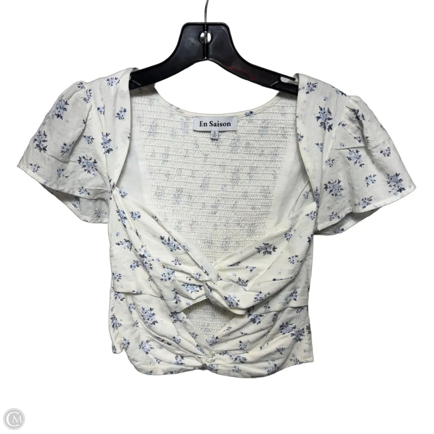 Top Sleeveless By En Saison In Floral Print, Size: S