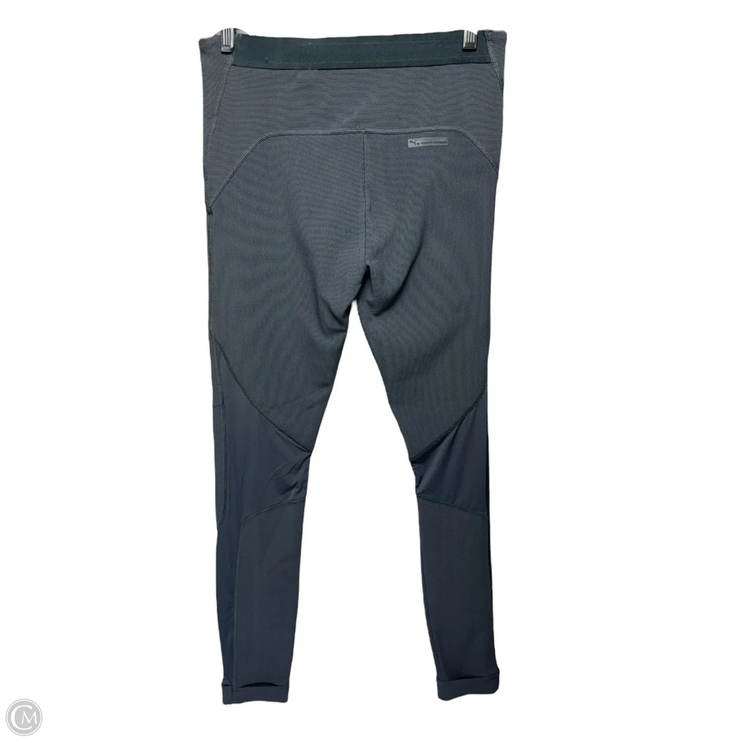 Athletic Leggings By Puma In Grey, Size: L