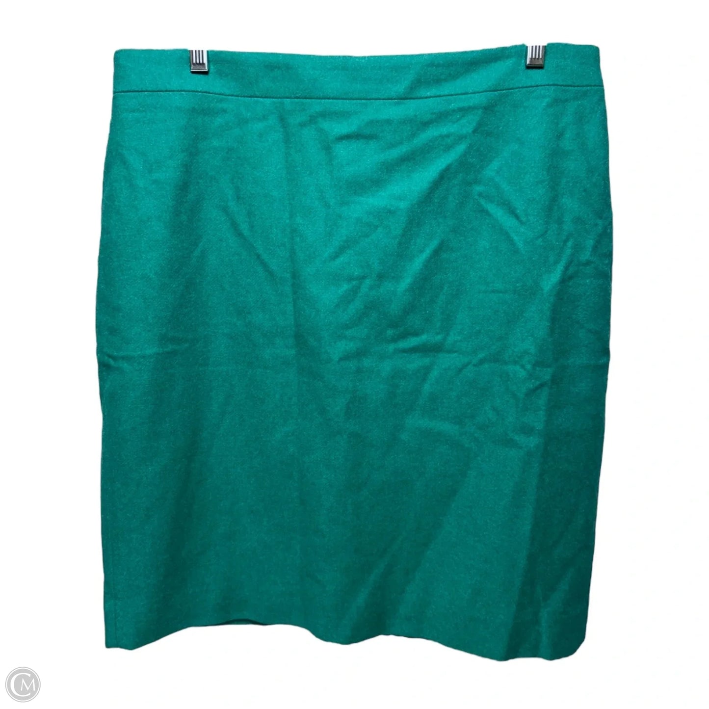 Wool Blend Skirt Mini & Short By J. Crew In Green, Size: 14