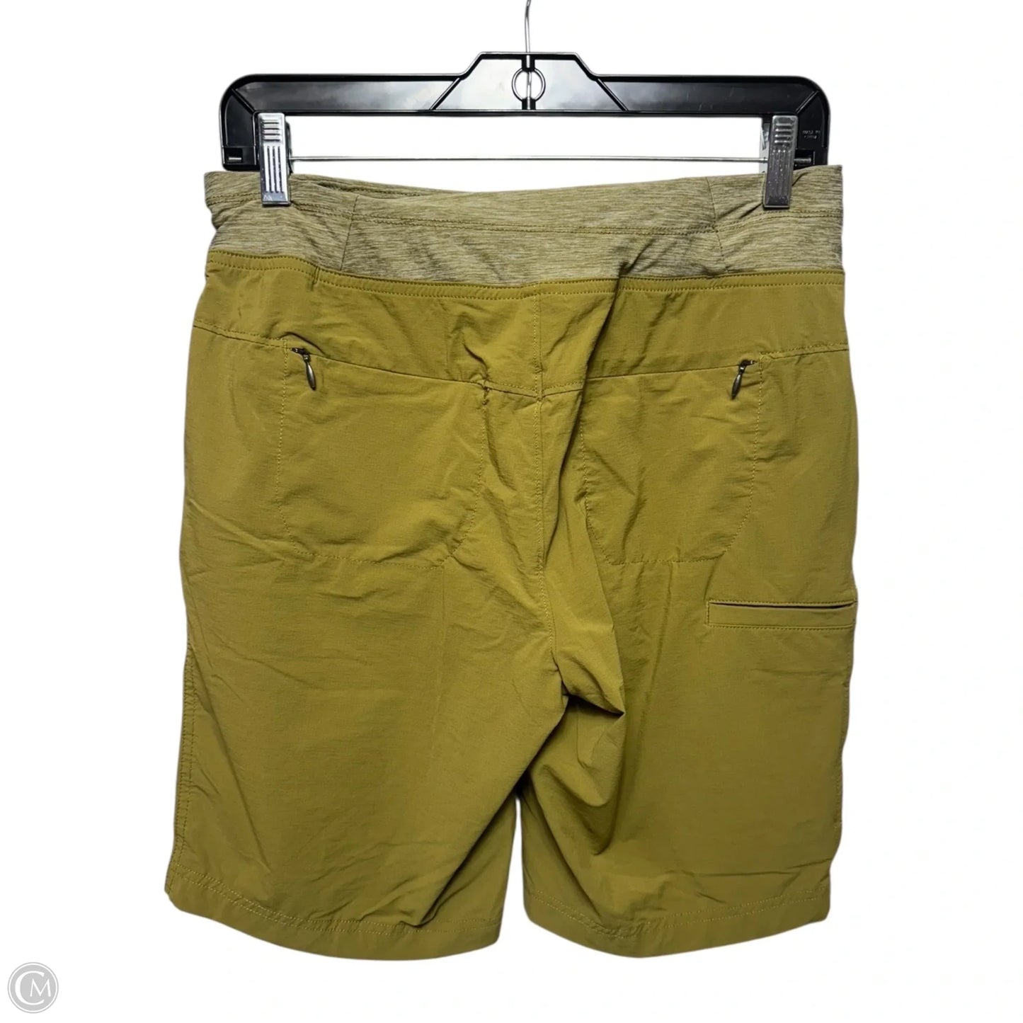 Athletic Shorts By Duluth Trading In Chartreuse, Size: 4