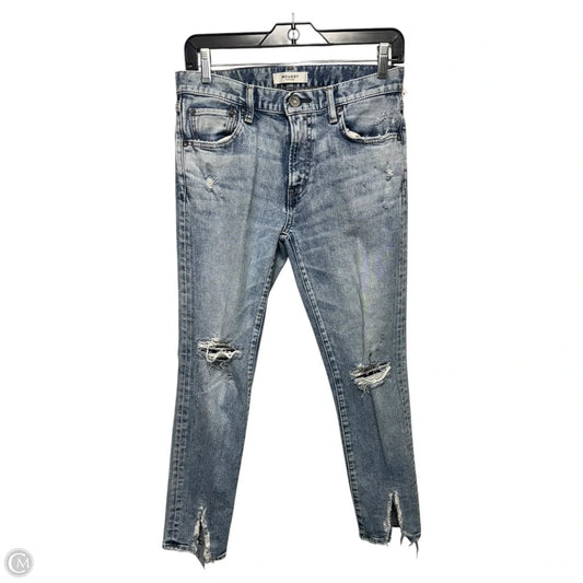 Jeans Skinny By Moussy In Blue Denim, Size: 4