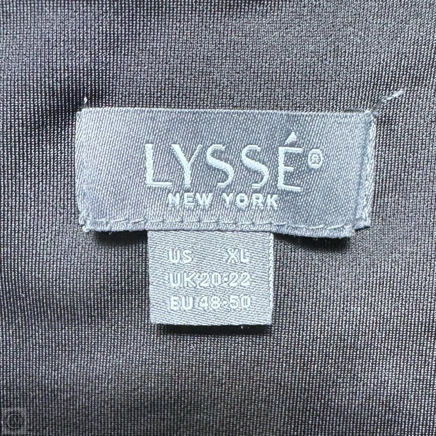 Pants Leggings By Lysse In Grey, Size: Xl