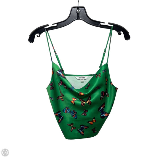 Butterfly Tank Top By Steve Madden In Green, Size: Xs