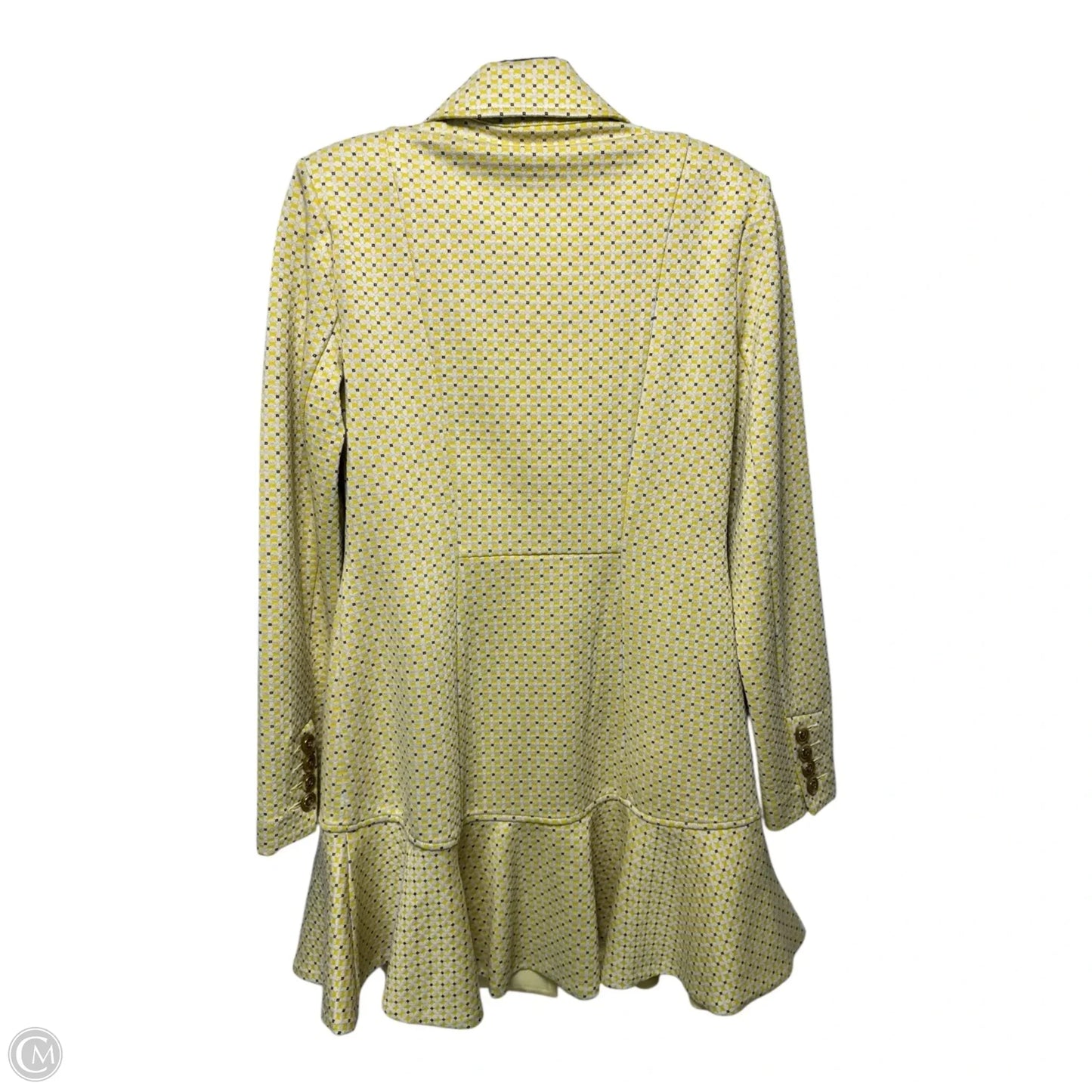 Coat Other By Cabi In Yellow, Size: Xs