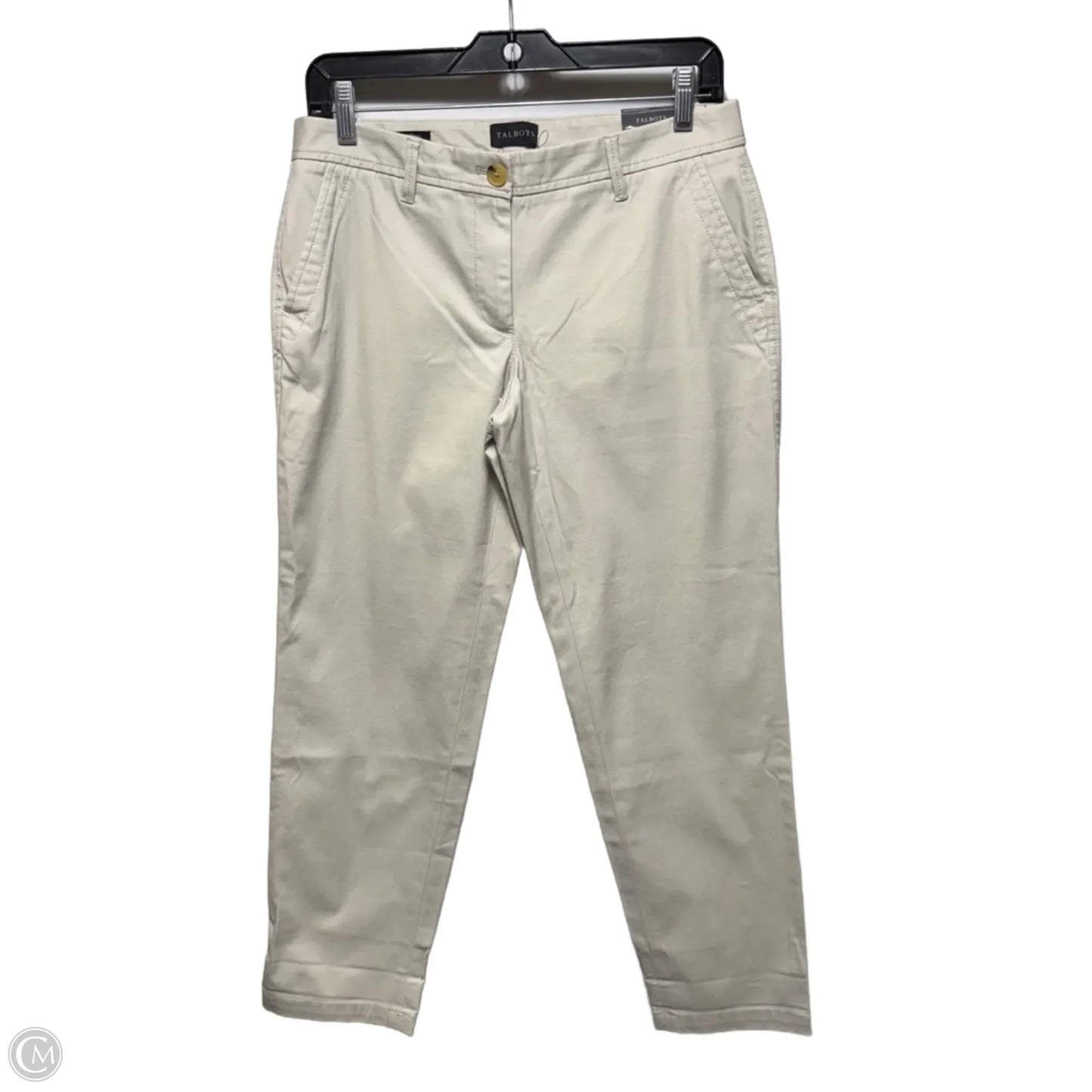 Relaxed Chino Pants By Talbots In Tan, Size: 2p