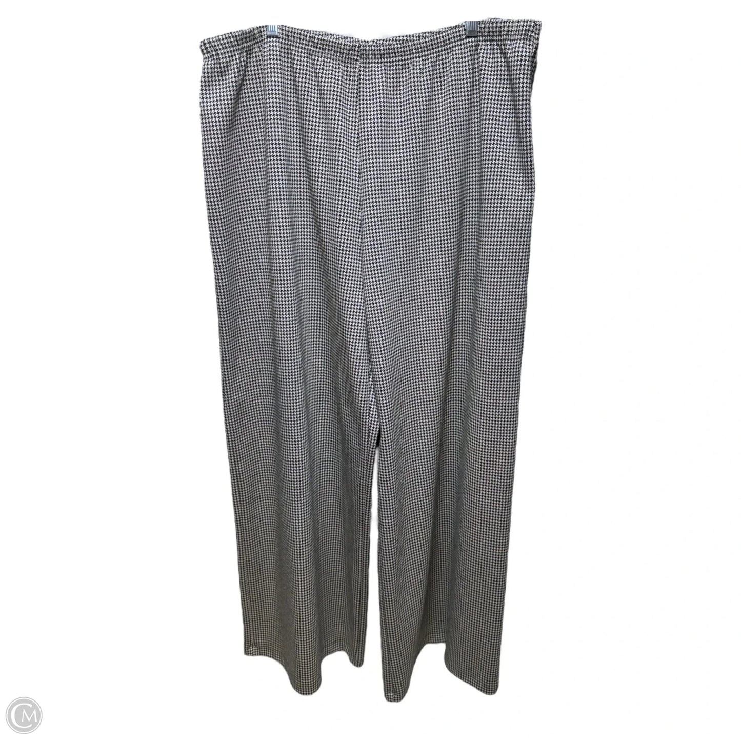 Palazzo Pant By Bryn Walker In Checkered Pattern, Size: 3x