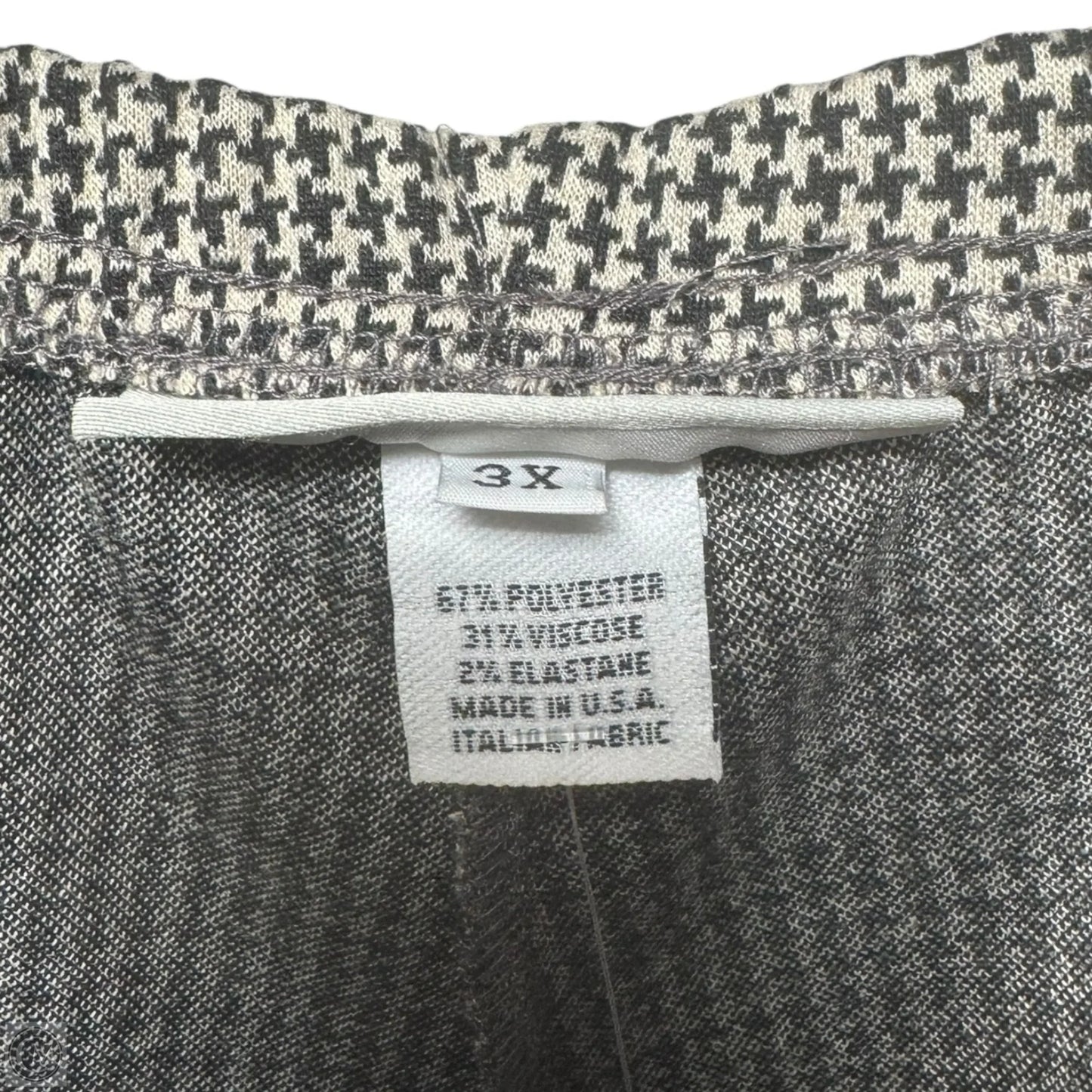 Palazzo Pant By Bryn Walker In Checkered Pattern, Size: 3x