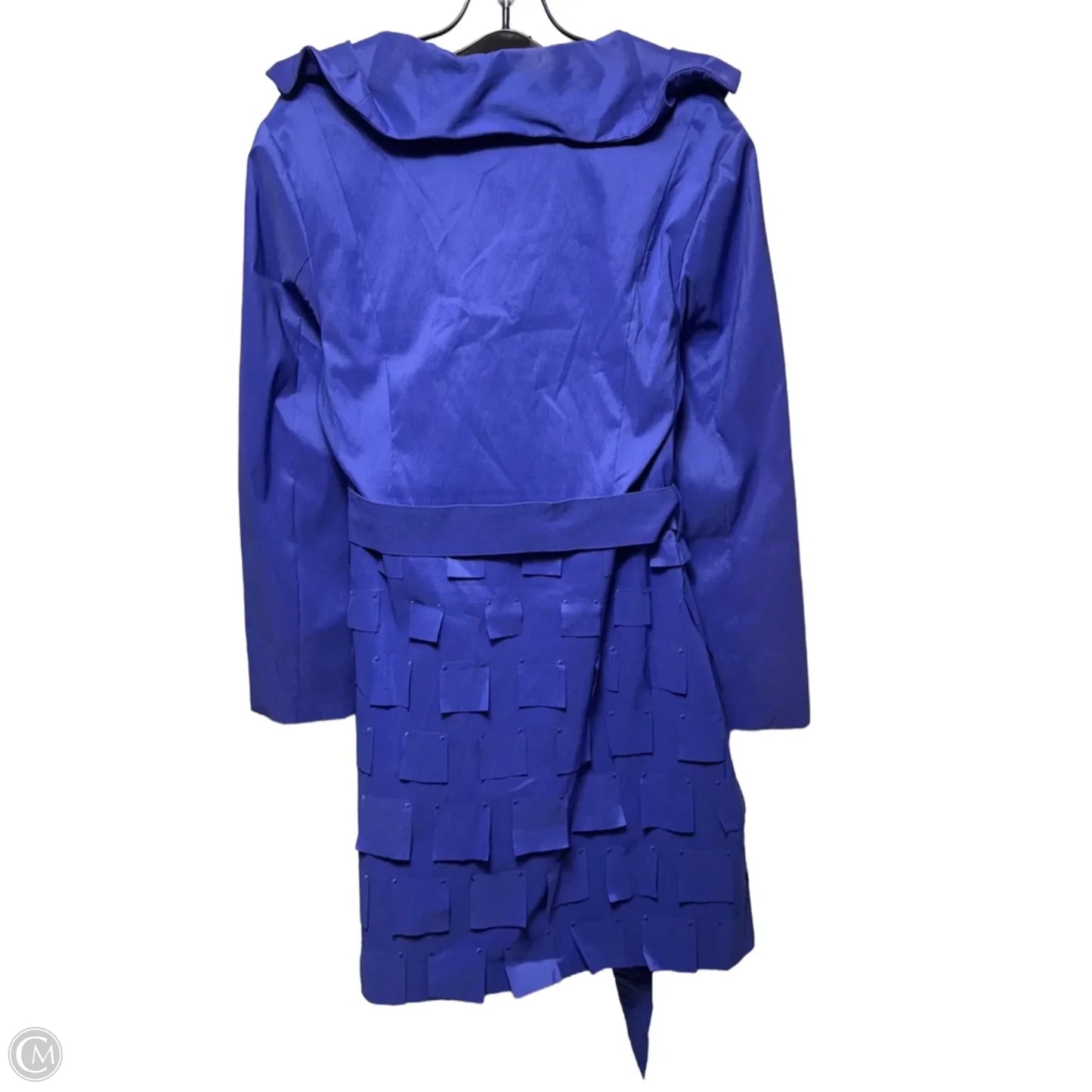Coat Raincoat By Samuel Dong In Purple, Size: L
