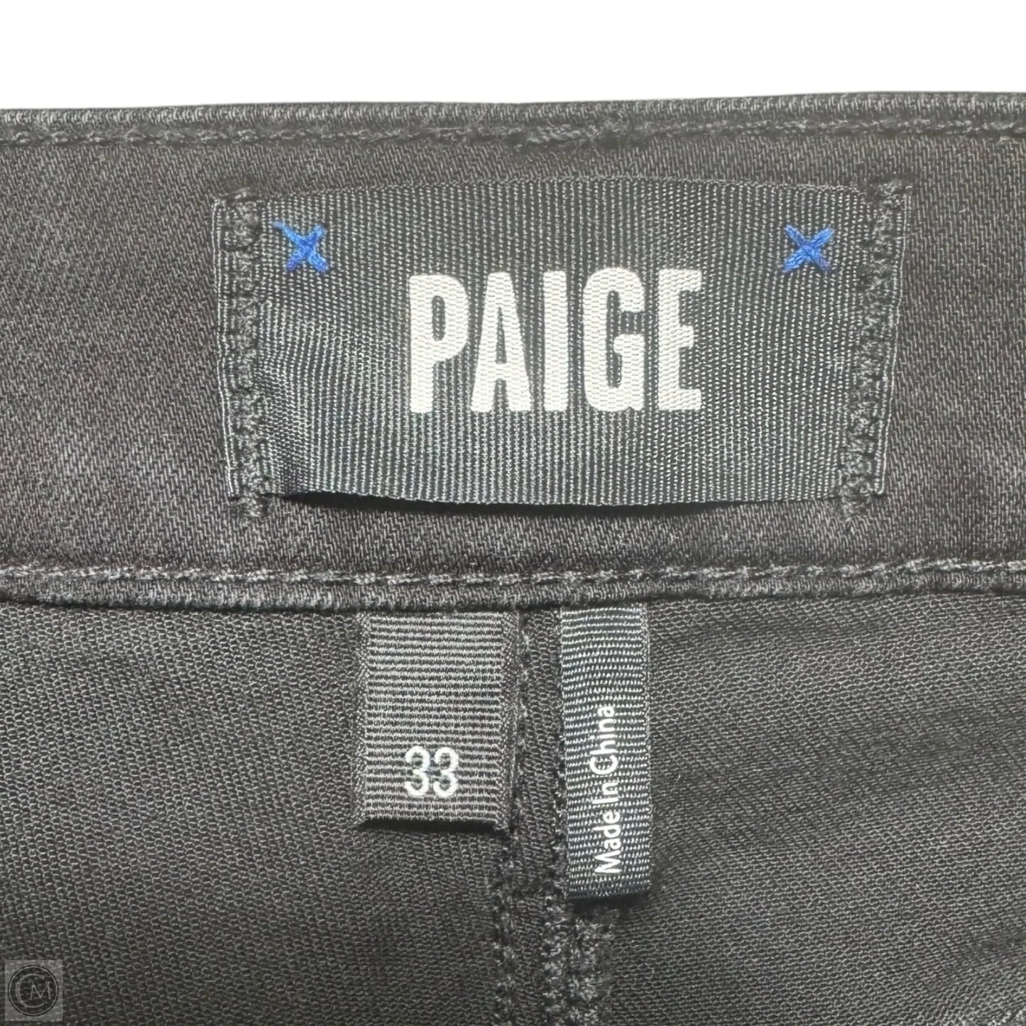 Anessa Jeans Wide Leg By Paige In Black, Size: 16/33