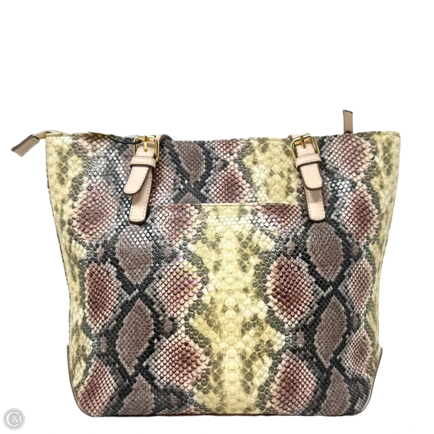 Tote Leather By Anne Klein, Size: Medium