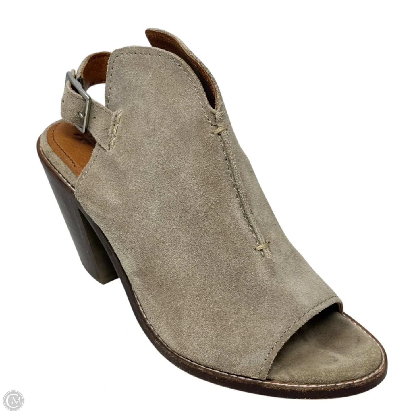 Ash Slingbacks Designer By Frye In Taupe, Size: 6.5