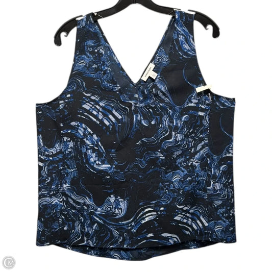Top Sleeveless By Nordstrom In Blue, Size: L