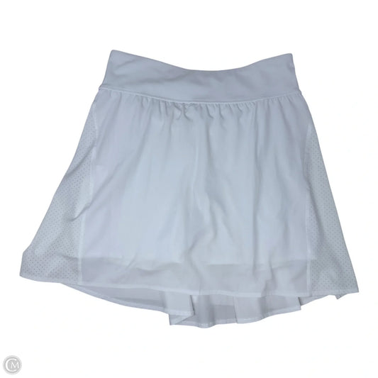 Athletic Skort By Spanx In White, Size: L