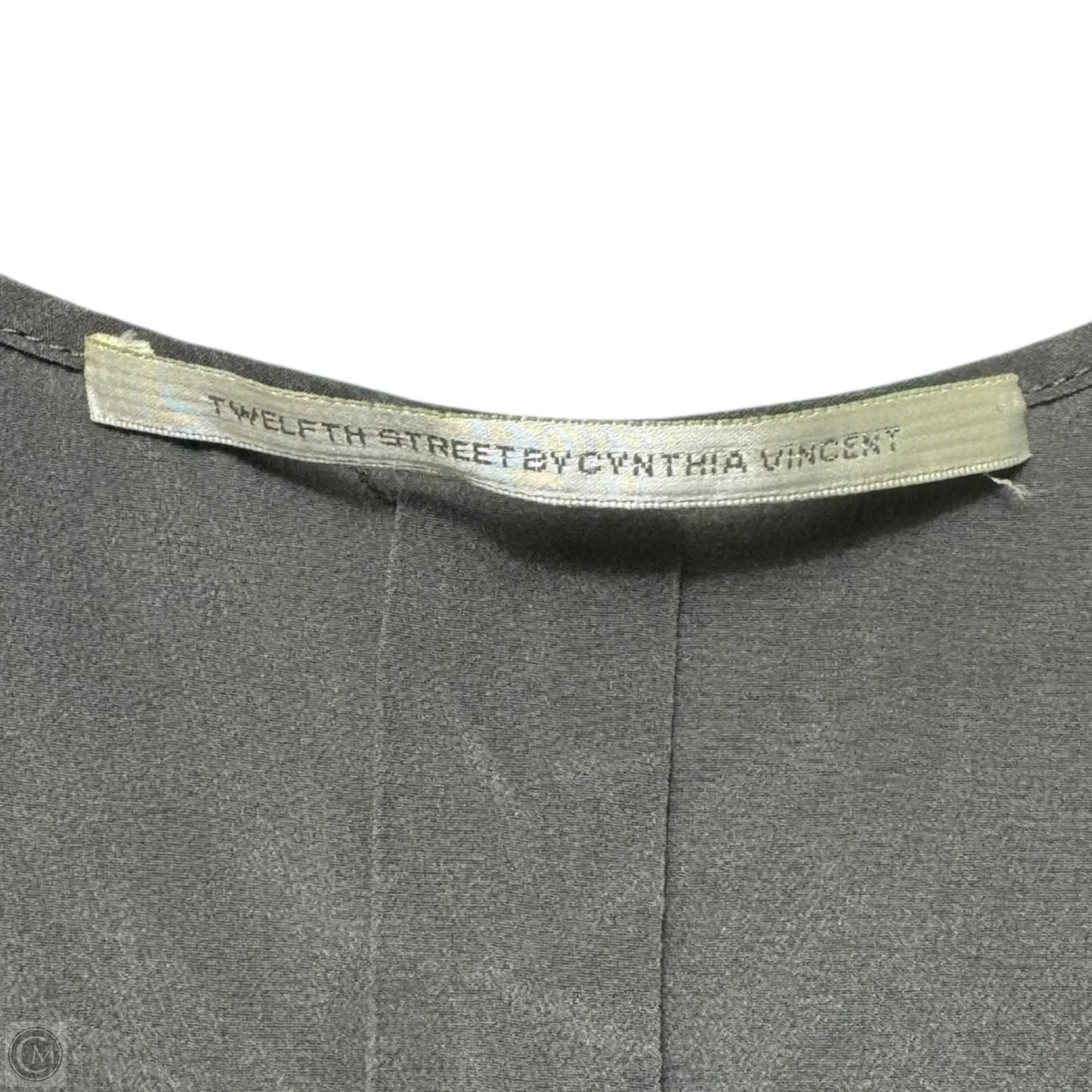 Silk Dress Casual Short By Cynthia Vincent In Green, Size: S