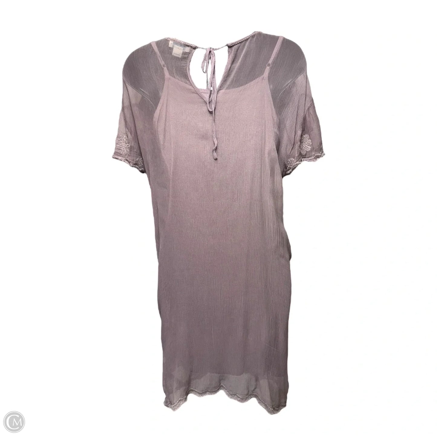 Embroidered Violette Dress By Sundance In Amethyst, Size: XSP
