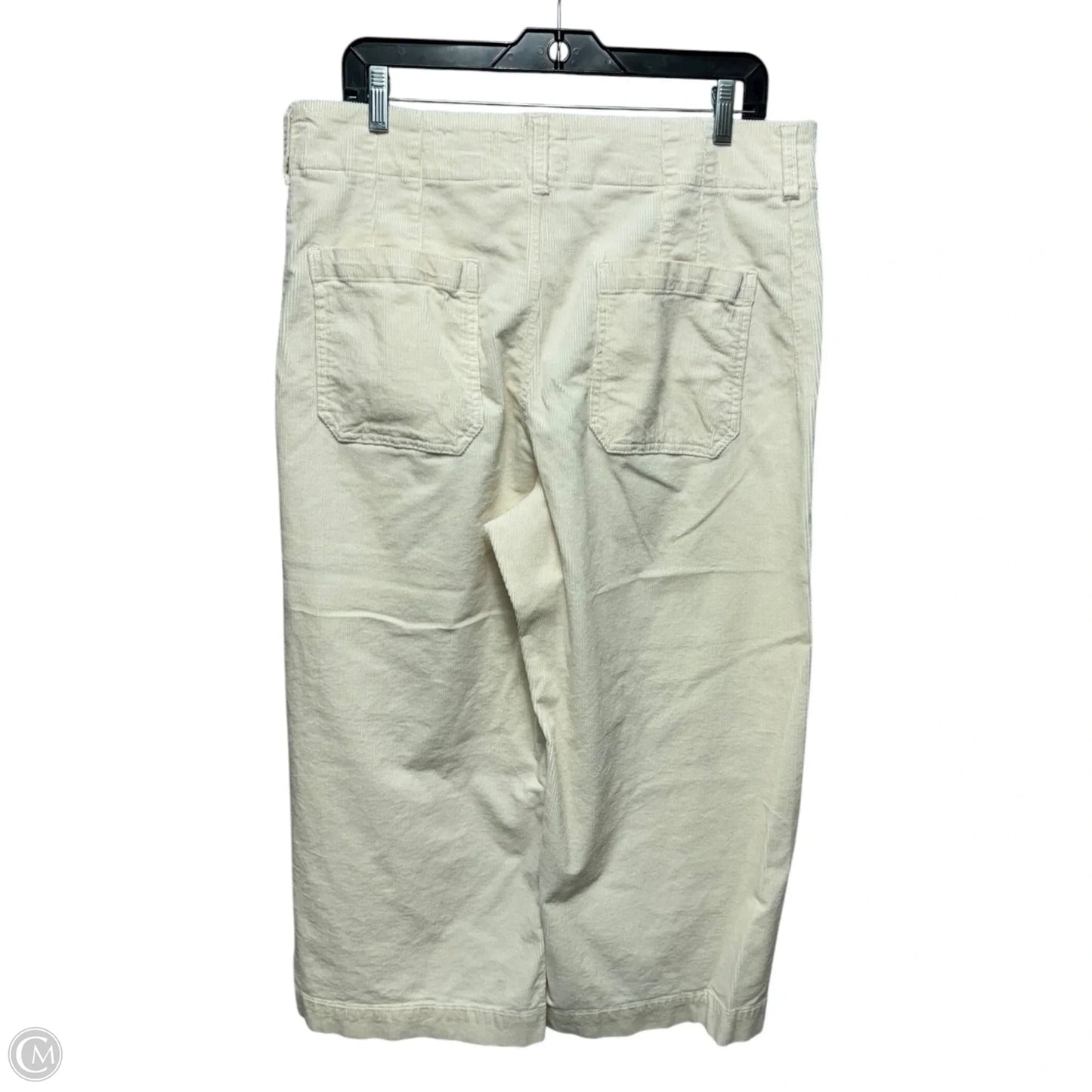 Collette Corduroy Pants By Maeve In Cream, Size: 18 p