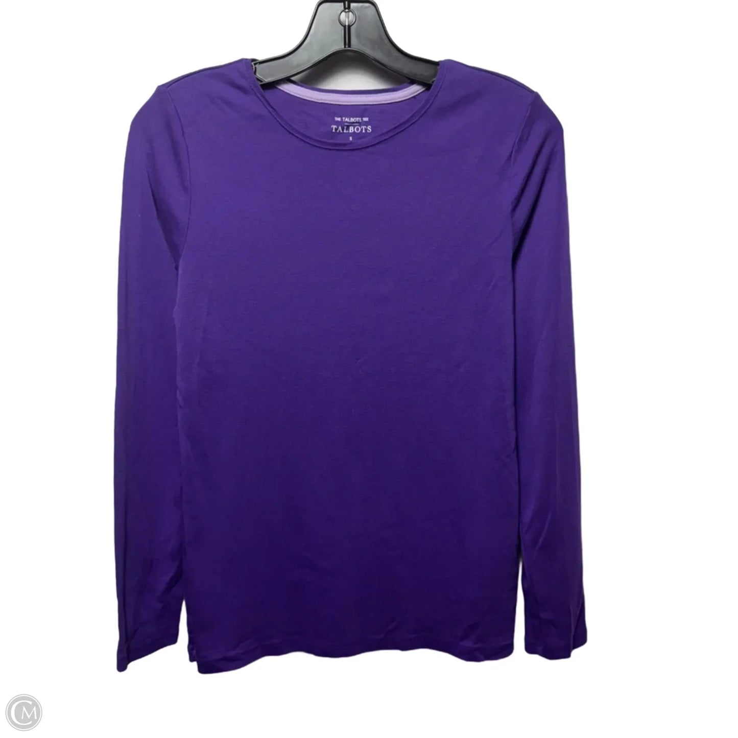 Top Long Sleeve By Talbots In Purple, Size: S