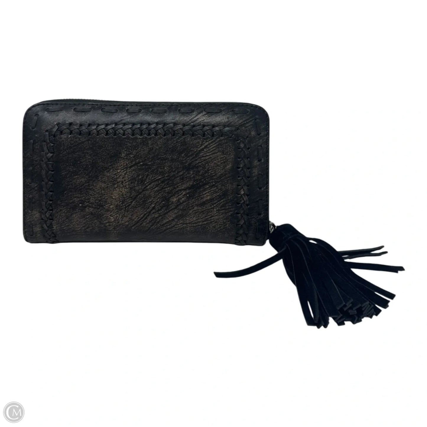 Studded Wallet Clutch Leather By Jodi Lee, Size: Large