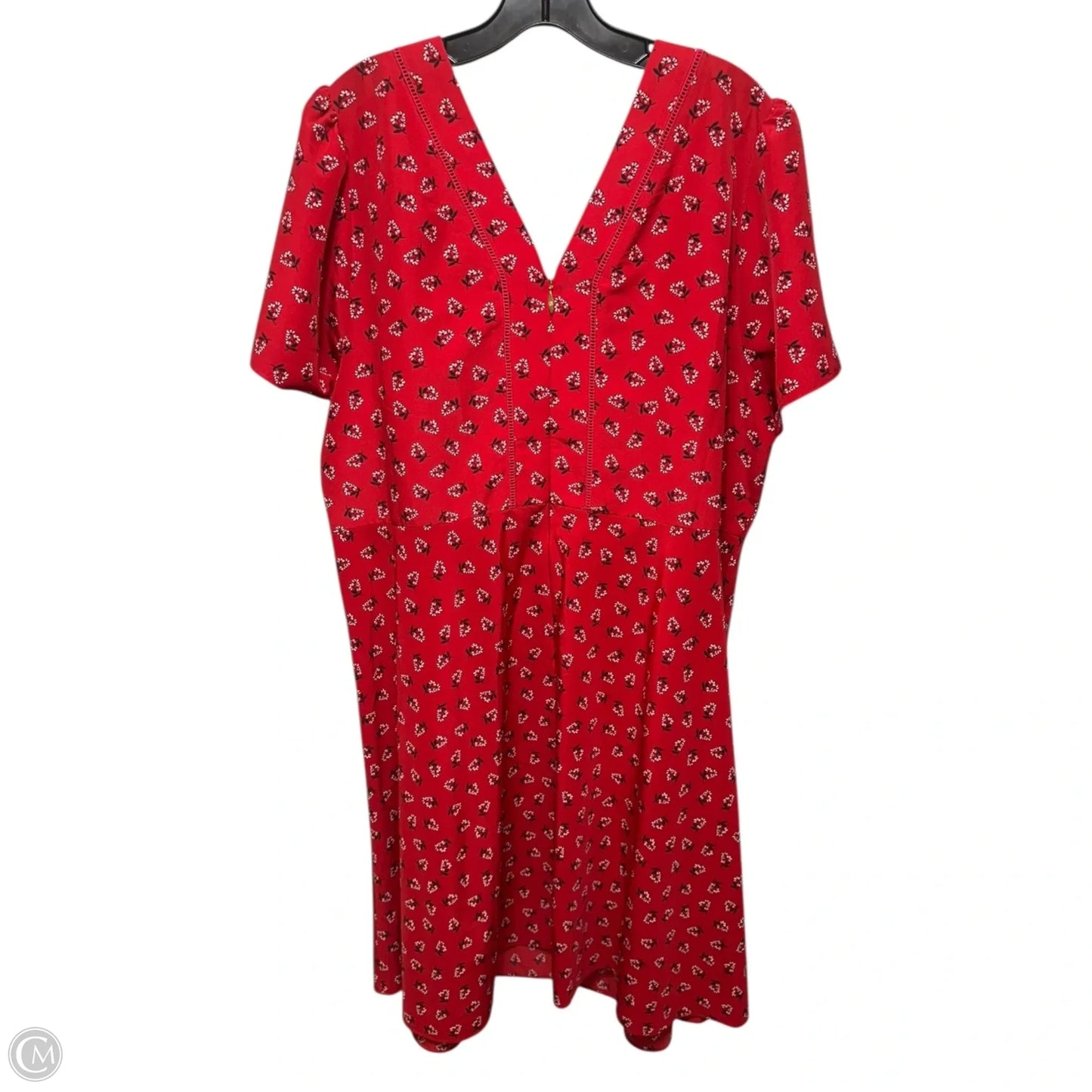 Dress Casual Midi By Draper James In Red, Size: 20