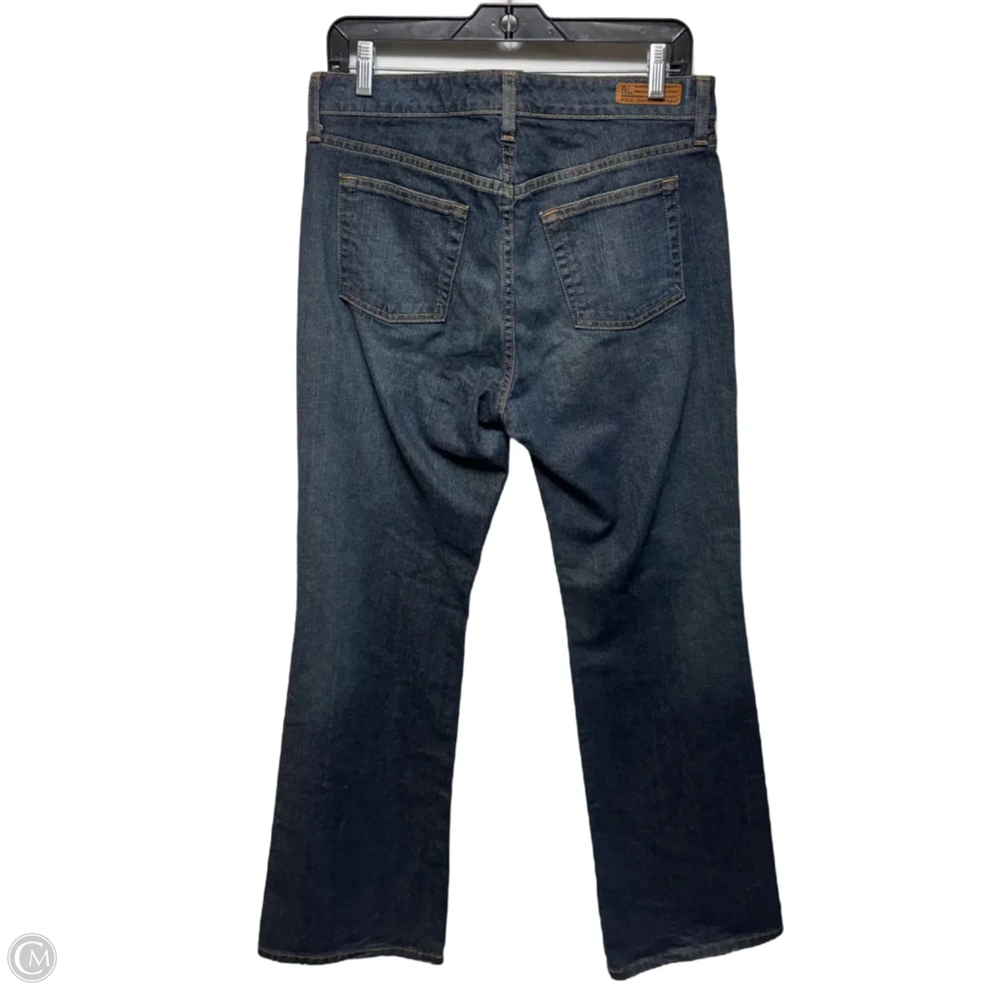 Jeans Boot Cut By Polo Ralph Lauren In Blue Denim, Size: 10 x 32