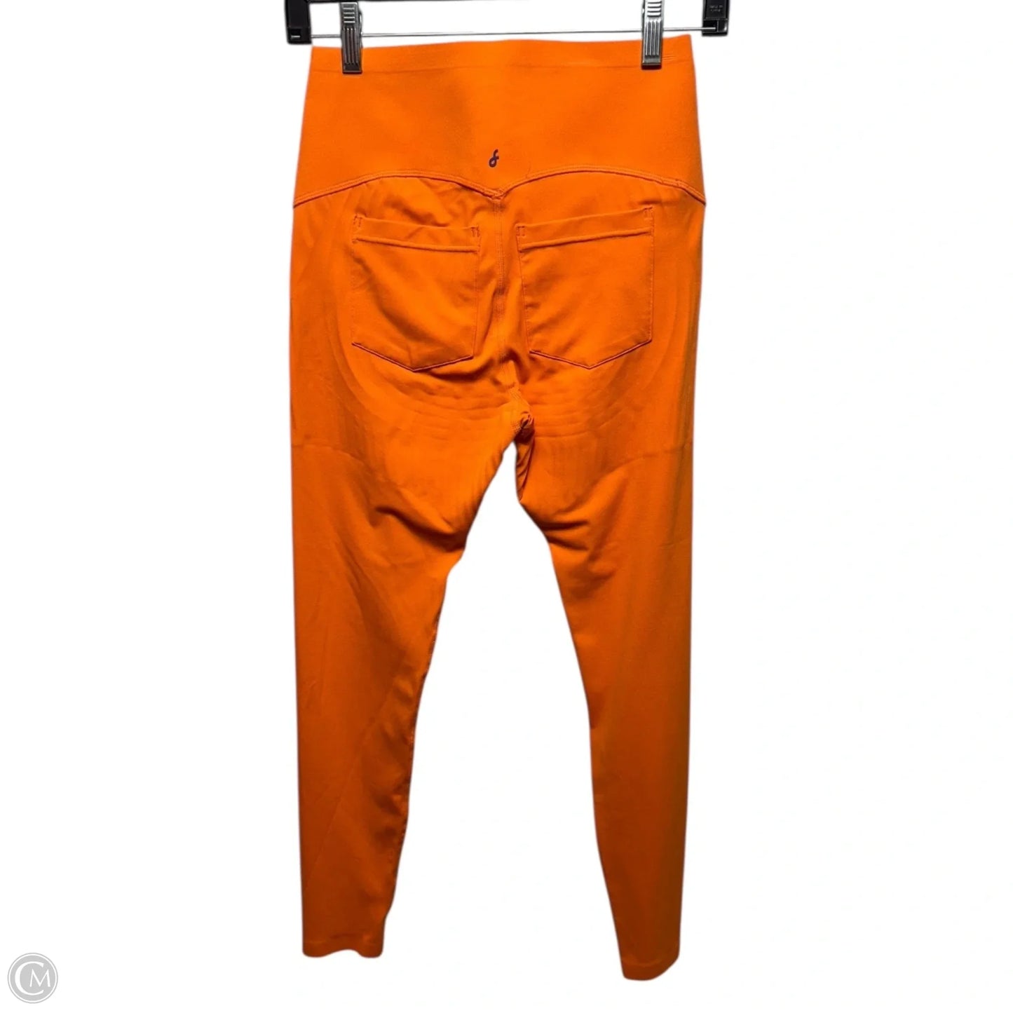 Athletic Leggings By Fanka In Orange, Size: L